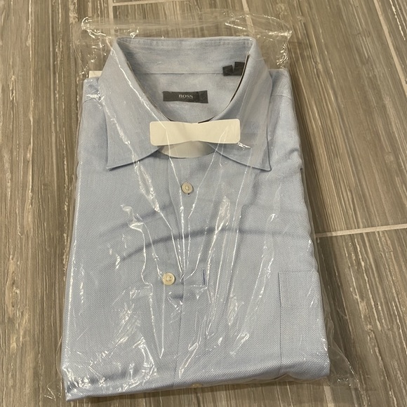 Hugo Boss long Sleeve blue formal button down shirt - Picture 7 of 7